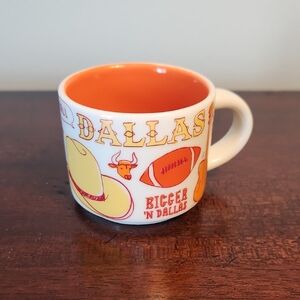 Starbucks Dallas Mini Mug Been There Series 2011